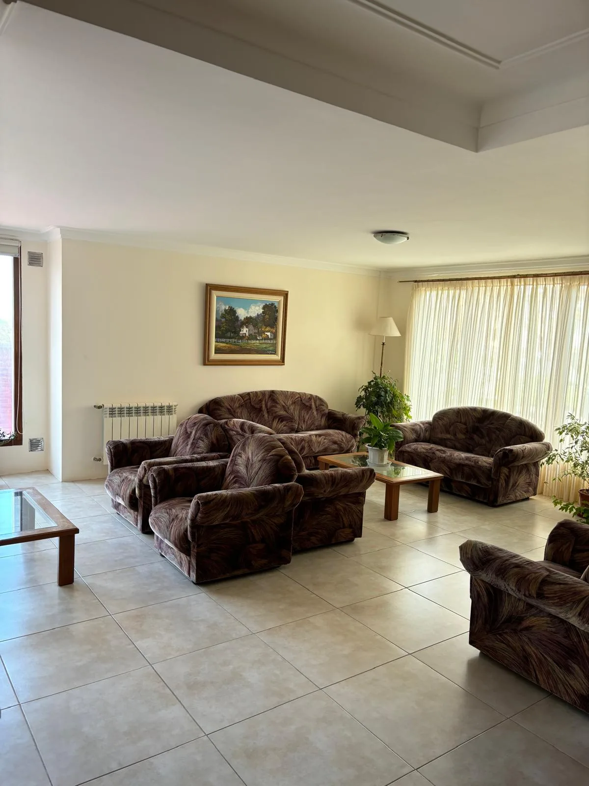 Bright lounge at Hotel Castilla